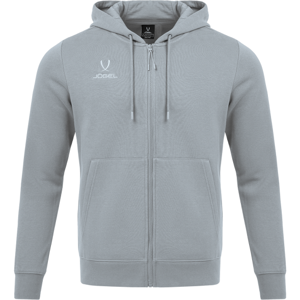 Худи JÖGEL ESSENTIAL Fleece Zip Hoodie, серый