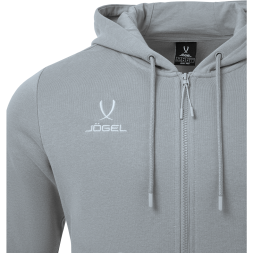 Худи JÖGEL ESSENTIAL Fleece Zip Hoodie, серый
