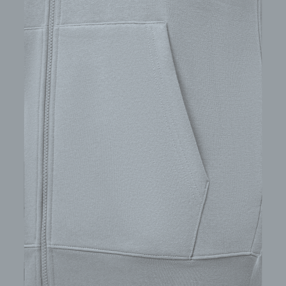 Худи JÖGEL ESSENTIAL Fleece Zip Hoodie, серый