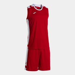 Баскетбольная форма JOMA LIDER BASKET ROJO BLANCO