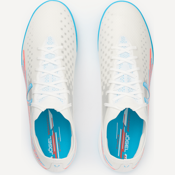 Бутсы многошиповые JÖGEL Evofly TF PRO White/blue