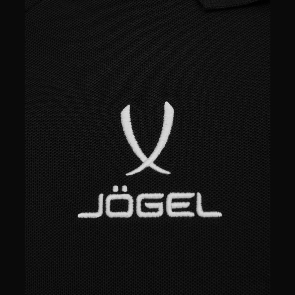 Поло JÖGEL CAMP 2 CVC Polo, черный