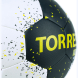 Мяч ганд. TORRES PRO, H32162, р.2, ПУ, 4 подкл. слоя, гибрид. сшивка, черно-бел-желт