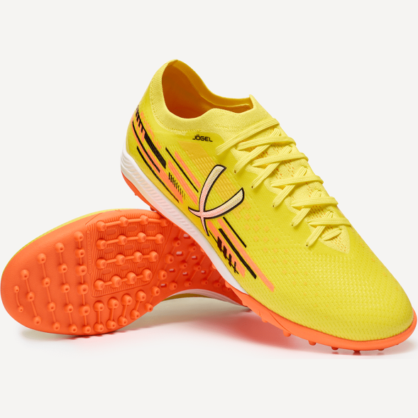 Бутсы многошиповые JÖGEL Evofly TF PRO Yellow/orange