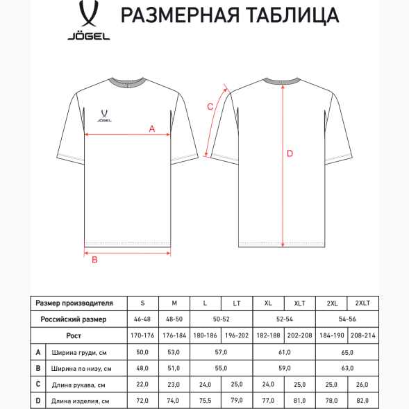 Футболка баскетбольная JÖGEL DIVISION PerFormDRY Pre-Match Jersey, красный