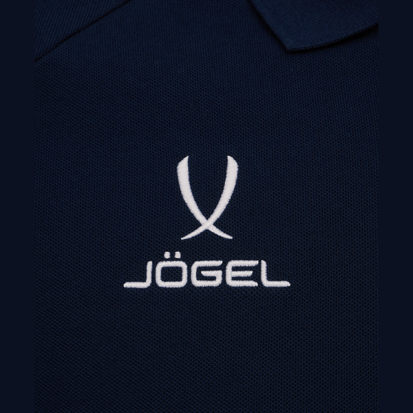 Поло JÖGEL CAMP 2 CVC Polo, темно-синий