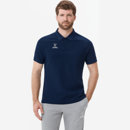 Поло JÖGEL CAMP 2 CVC Polo, темно-синий