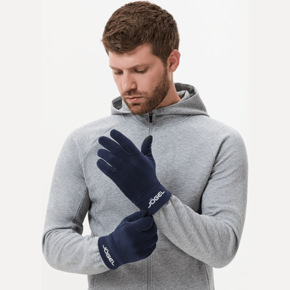 Перчатки JÖGEL CAMP Fleece Gloves, темно-синий