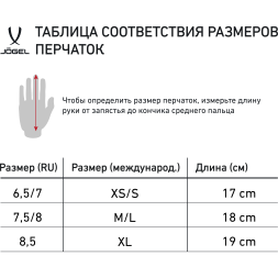 Перчатки JÖGEL CAMP Fleece Gloves, темно-синий