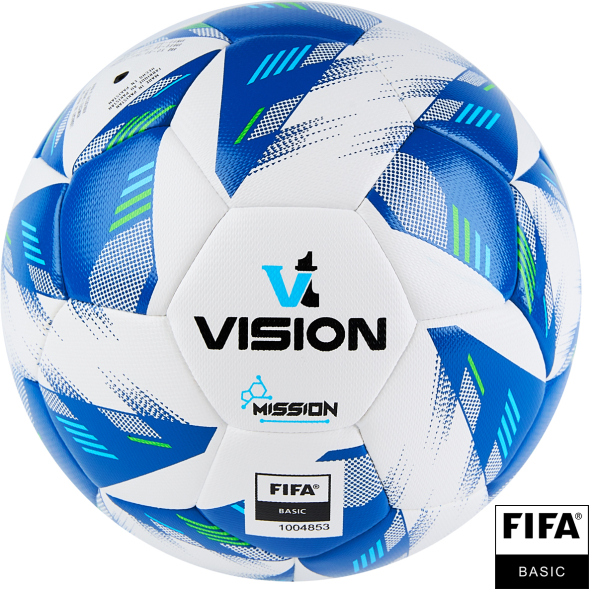 Мяч футбольный VISION Mission FIFA Basic FV324074, размер 4