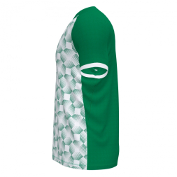 Футболка игровая JOMA с коротким рукавом SUPERNOVA III Зеленый-белый