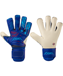 Перчатки вратарские JOGEL MAGNUM SL3 Roll-Hybrid, синий