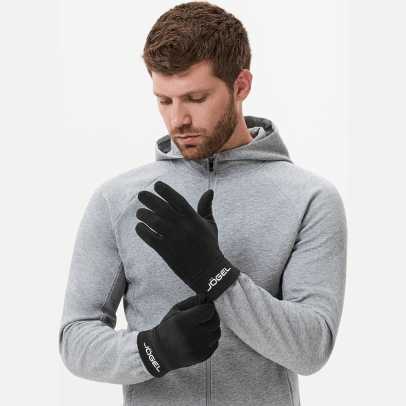 Перчатки JÖGEL CAMP Fleece Gloves, черный