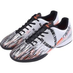 БЕЗ УПАКОВКИ Бутсы зальные Rapido IN Silver/black, детский