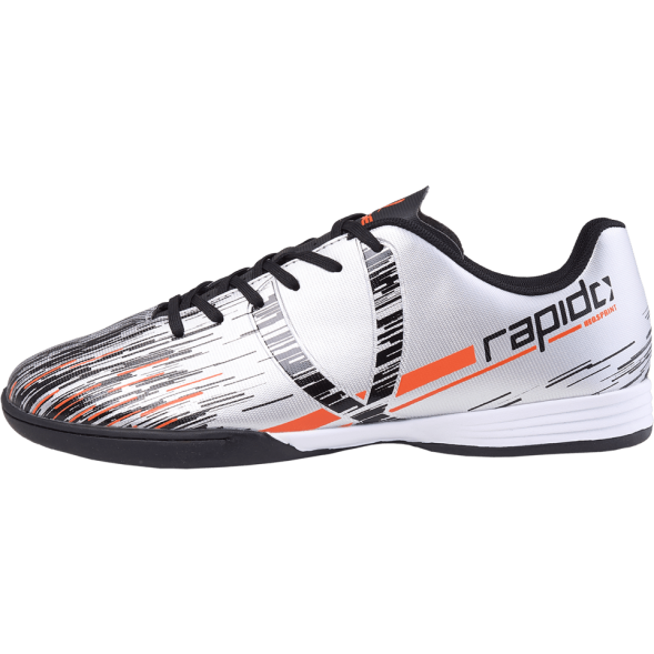 БЕЗ УПАКОВКИ Бутсы зальные Rapido IN Silver/black, детский