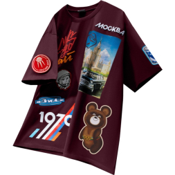 Футболка оверсайз STAN хлопок 240, 56_CCCР