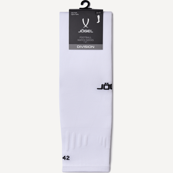 Гольфы футбольные JÖGEL MATCH FOOTLESS SOCKS, белый