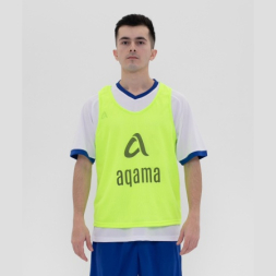 Манишка Aqama TRAINING BIB BIG LOGO (салатовый)