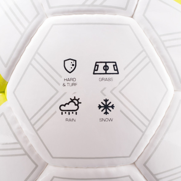 Мяч футб  TORRES Match, F323975, р 5, 32 панел  ПУ, 4 под  слоя, руч  сшив , бело-серо-голубой