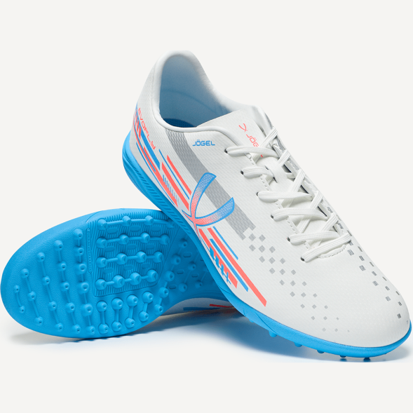 Бутсы многошиповые JÖGEL Evofly TF Talant White/blue