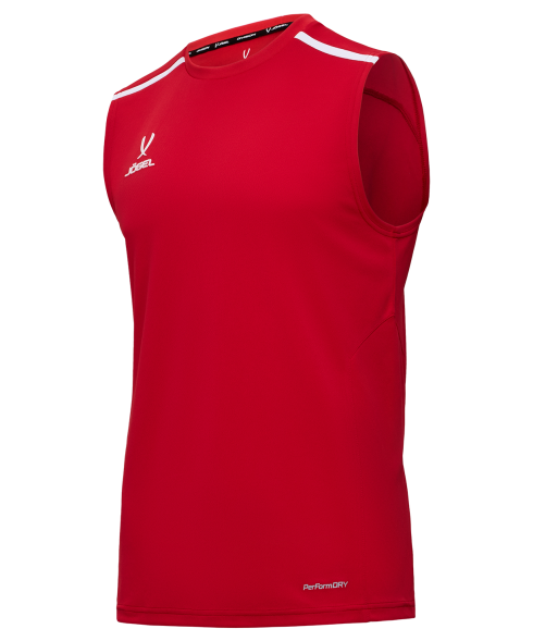 Майка тренировочная JOGEL DIVISION PerFormDRY Training Sleeveless, красный