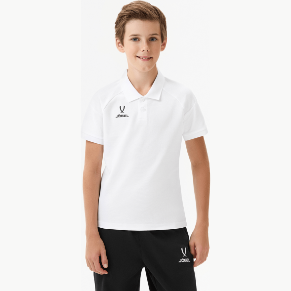 Поло JÖGEL CAMP 2 CVC Polo, белый
