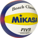 Мяч для пляжного волейбола сувенирный Mikasa BV1.550C, размер 1