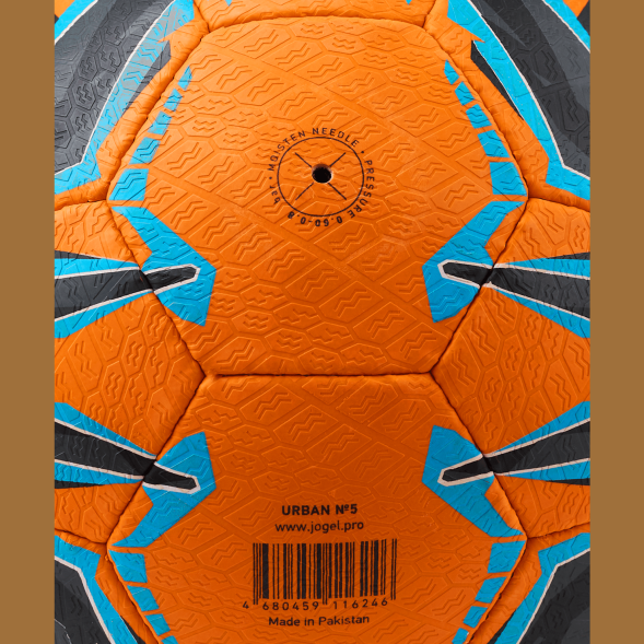 Мяч футбольный JÖGEL Urban №5, оранжевый