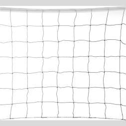 Сетка волейбольная ONLYTOP, с тросом, нить 2 мм, 9,5х1 м