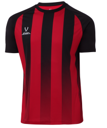 Футболка игровая JOGEL Camp Striped Jersey, красный/черный