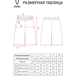 Шорты баскетбольные JÖGEL DIVISION PerFormDRY RBF 2S Shorts, синий