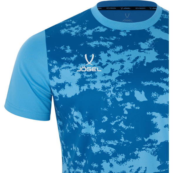 Футболка вратарская JÖGEL DIVISION PerFormDRY SPLASH GK Jersey, голубой