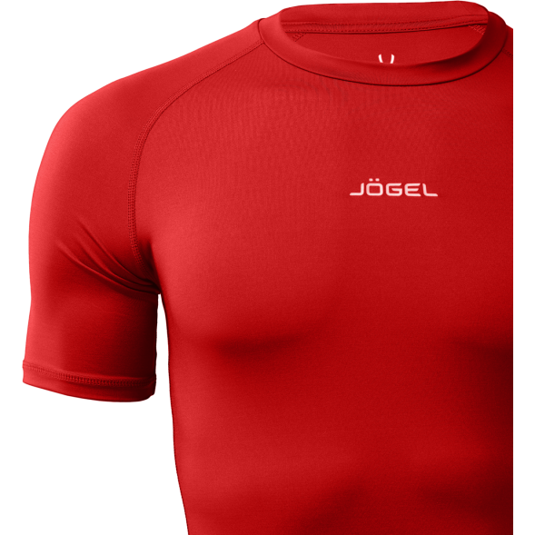 Футболка компрессионная с коротким рукавом JÖGEL CAMP PerFormDRY Top SS, красный
