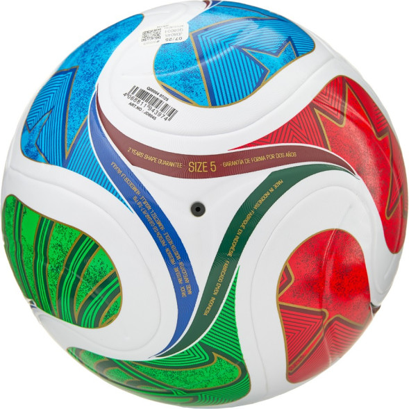 Мяч футб  ADIDAS WC26 Trionda League BOX, JD8045, р 5, 4пан, FIFA Quality,ТПУ, термосш, мультиколор