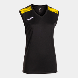 Футболка JOMA CAMISETA SIN MANGAS CHAMPIONSHIP VIII NEGRO AMARILLO