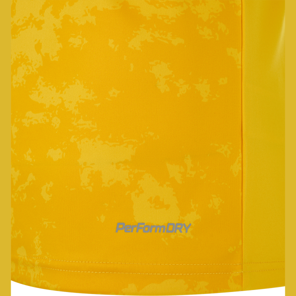 Футболка вратарская JÖGEL DIVISION PerFormDRY SPLASH GK Jersey, желтый, детский