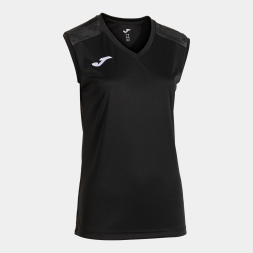 Футболка JOMA CAMISETA SIN MANGAS CHAMPIONSHIP VIII NEGRO ANTRACITA