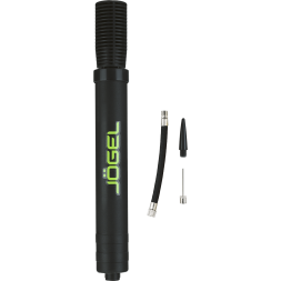 Насос двойного действия JÖGEL JA-105 ND, 30 см, гибкий шланг, игла, насадка для фитбола