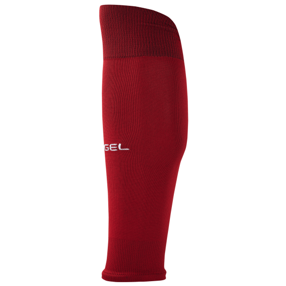 Гольфы футбольные JÖGEL CAMP BASIC SLEEVE SOCKS, гранатовый/белый
