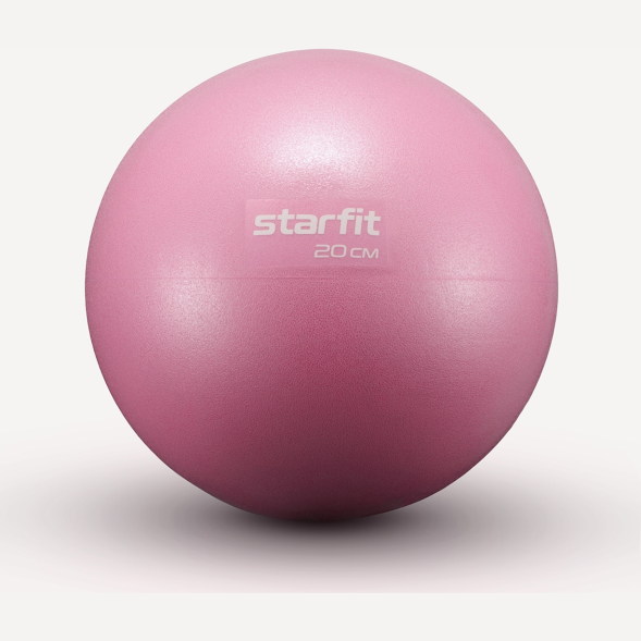 Мяч для пилатеса Starfit GB-902 20 см, розовый пастель