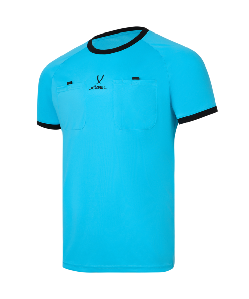 Футболка судейская JOGEL Referee tee, голубой