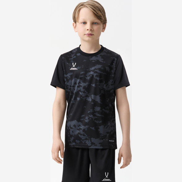 Футболка вратарская JÖGEL DIVISION PerFormDRY SPLASH GK Jersey, черный, детский