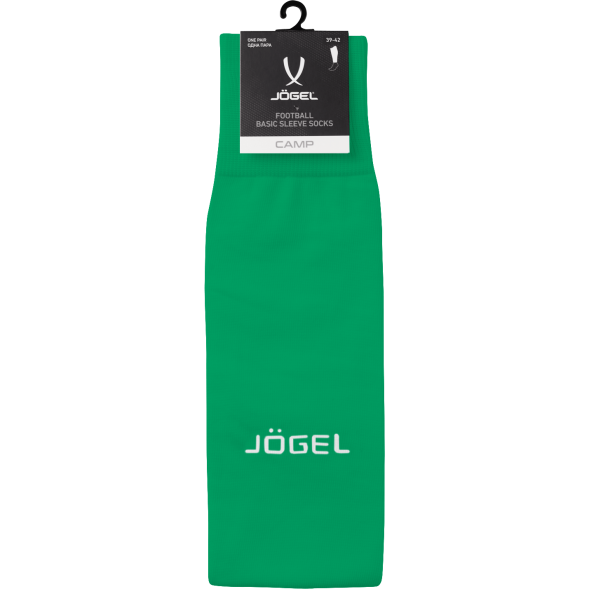 Гольфы футбольные JÖGEL CAMP BASIC SLEEVE SOCKS, зеленый/белый