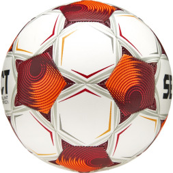 Мяч футб  SELECT Brillant Replica FB V25, 3595871808, р 5, FIFA Basic,32п, ТПУ, маш сш, бело-оранж