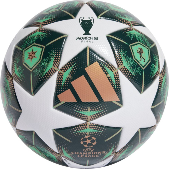 Мяч футб. ADIDAS UCL League Box JM4205, р.4, 32п, ТПУ, термосш, бело-зеленый