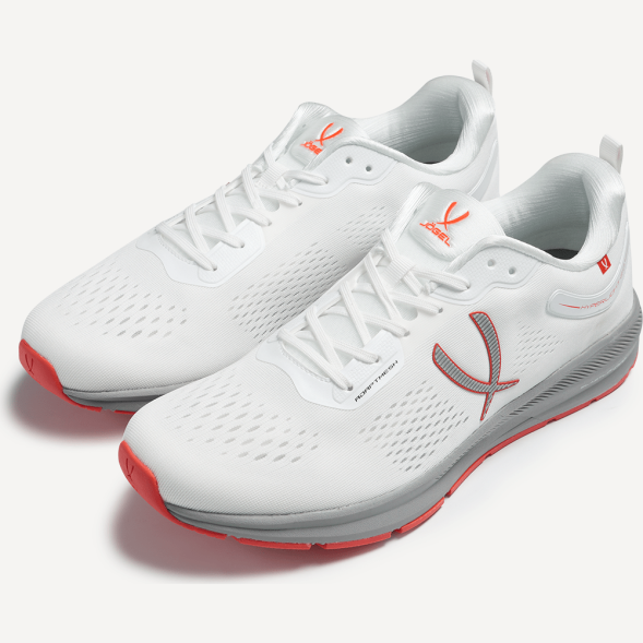 Кроссовки беговые JÖGEL Hyperlight 2.0 White/grey/red, детский
