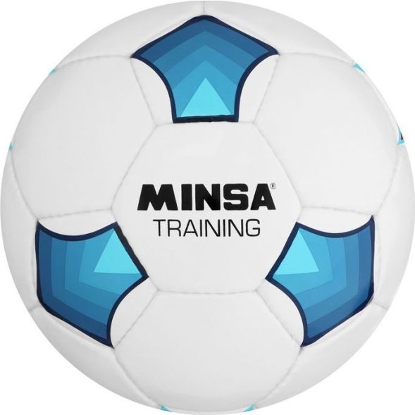 Мяч футбольный MINSA Training, PU, ручная сшивка, 32 панели, р. 5