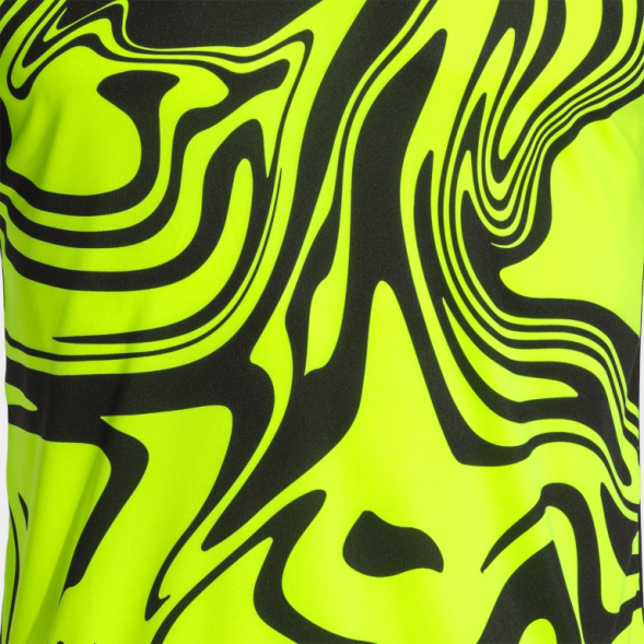 Игровая футболка JOMA LION II NEGRO AMARILLO FLUOR