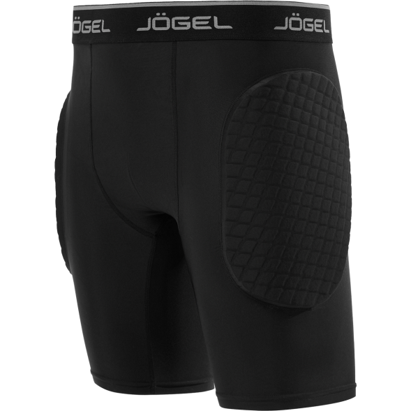 Шорты вратарские с защитой JÖGEL ScalePad Goalkeeper Shorts, черный