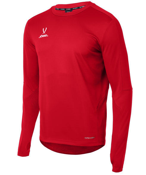 Джемпер тренировочный JOGEL DIVISION PerFormDRY Pro Training Top, красный